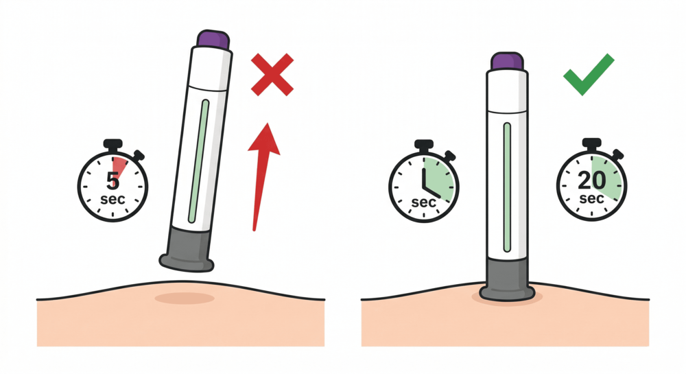マンジャロ 打ち方 失敗
